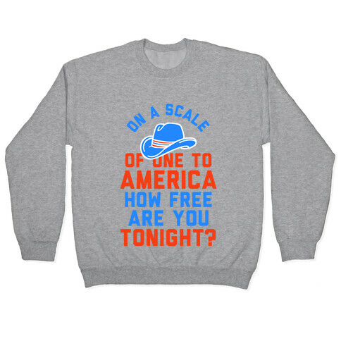 On a Scale of One To America (Tank) Pullover