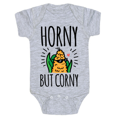 Horny But Corny Baby One-Piece