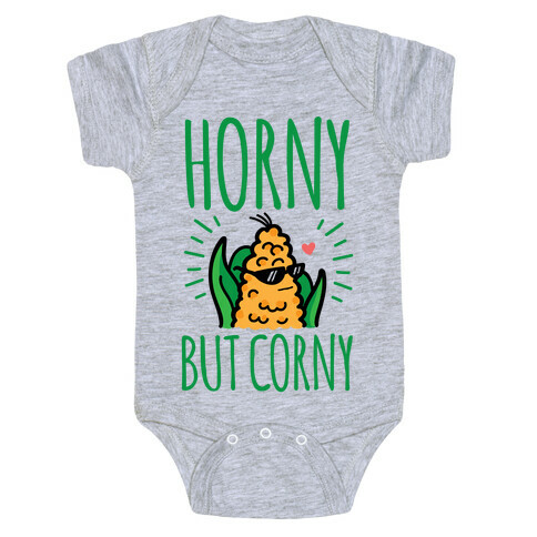 Horny But Corny Baby One-Piece