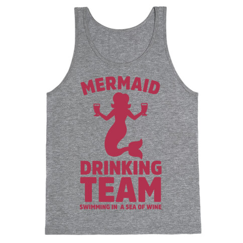 Mermaid Drinking Team Tank Top