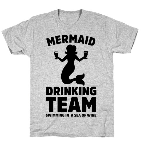 Mermaid Drinking Team T-Shirt