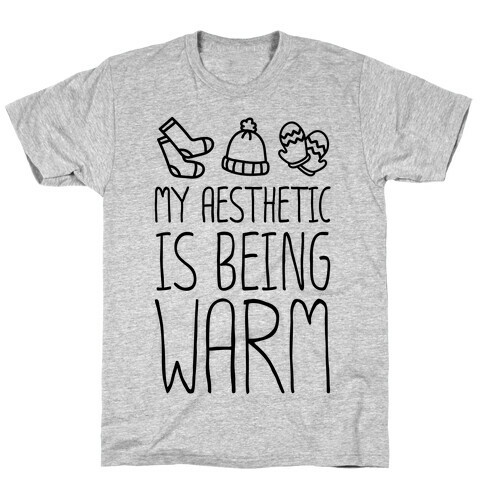 My Aesthetic Is Being Warm T-Shirt