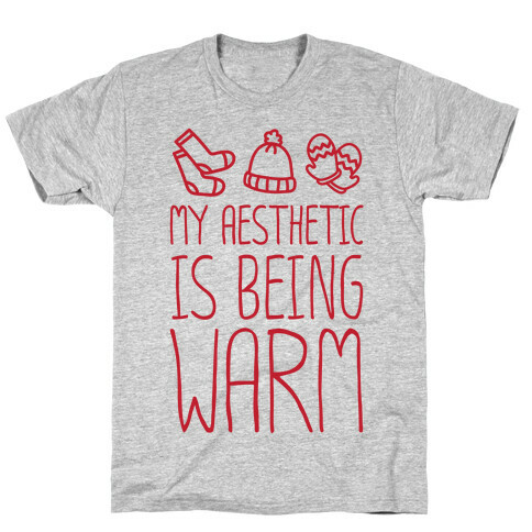 My Aesthetic Is Being Warm T-Shirt