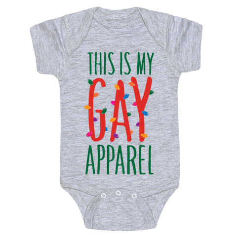 This Is My Gay Apparel Baby One-Piece