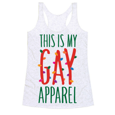 This Is My Gay Apparel Racerback Tank Top