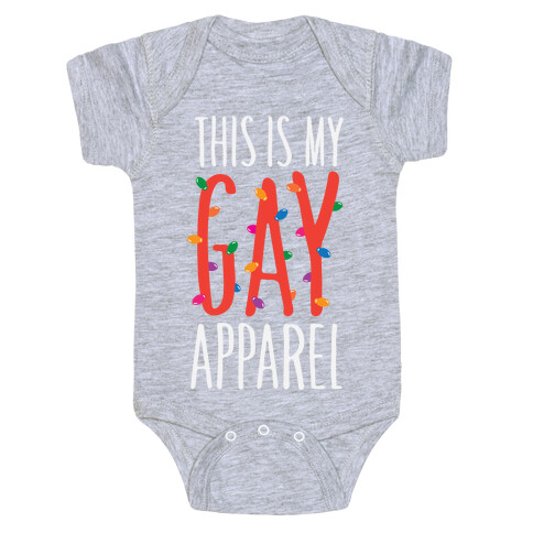 This Is My Gay Apparel Baby One-Piece