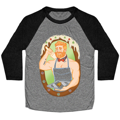 The Ginger Bread Man Baseball Tee