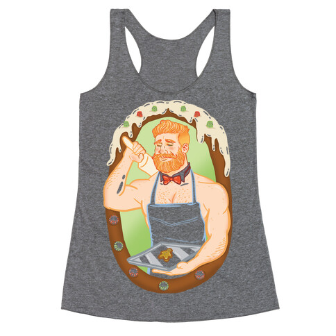 The Ginger Bread Man Racerback Tank Top
