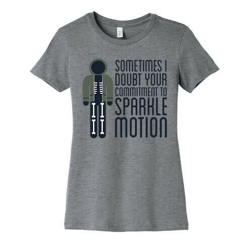 Sparkle Motion Womens T-Shirt