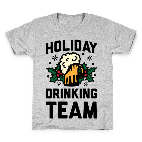 Holiday Drinking Team Kids T-Shirt