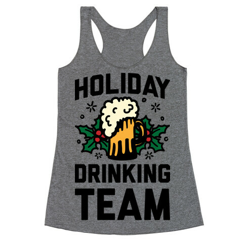 Holiday Drinking Team Racerback Tank Top