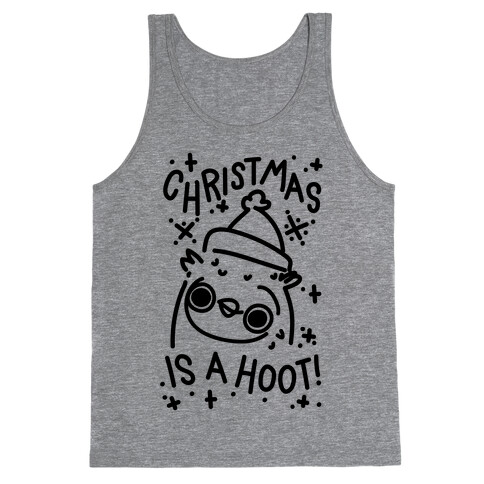 Christmas Is A Hoot Tank Top