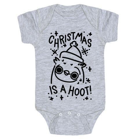 Christmas Is A Hoot Baby One-Piece
