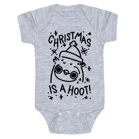 Christmas Is A Hoot Baby One-Piece