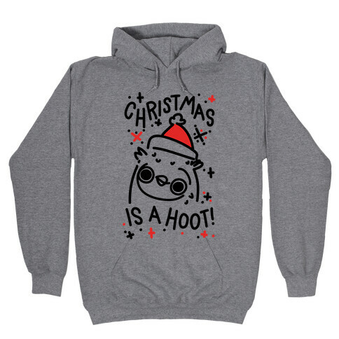 Christmas Is A Hoot Hooded Sweatshirt