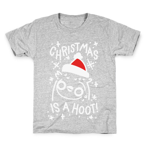 Christmas Is A Hoot Kids T-Shirt