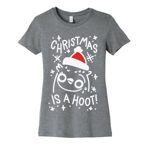 Christmas Is A Hoot Womens T-Shirt