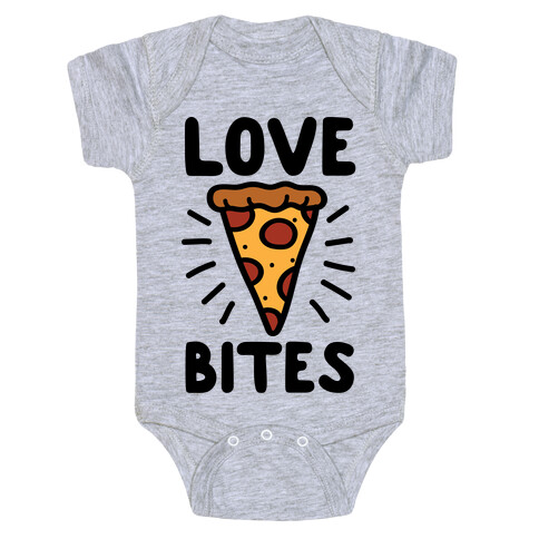 Love Bites Pizza Baby One-Piece