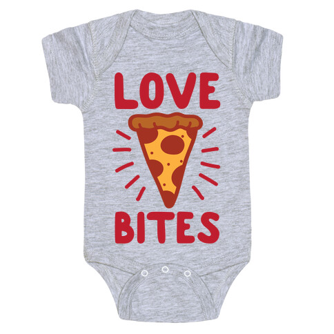 Love Bites Pizza Baby One-Piece