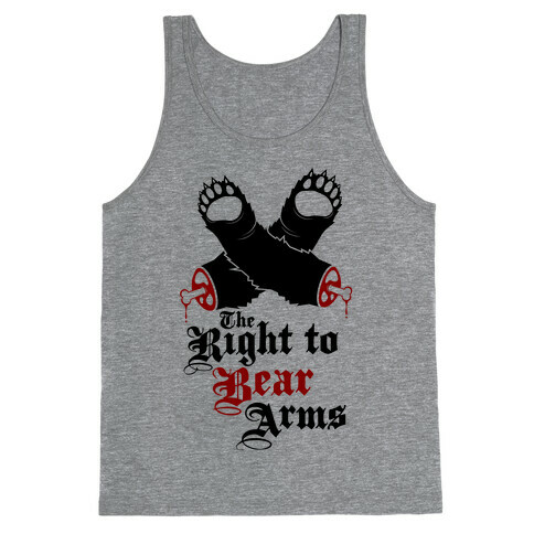 Right To Bear Arms Tank Top