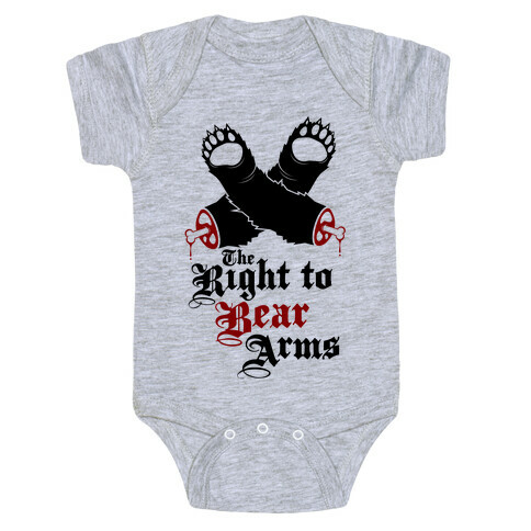 Right To Bear Arms Baby One-Piece