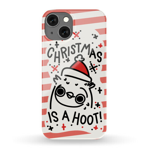 Christmas Is A Hoot Phone Case