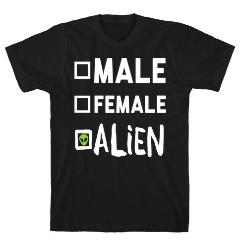 Male Female Alien T-Shirt