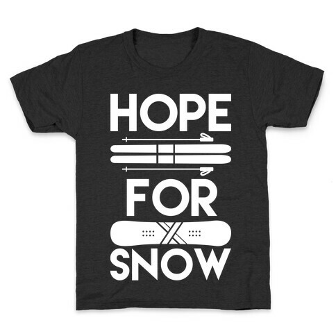 Hope For Snow Kids T-Shirt