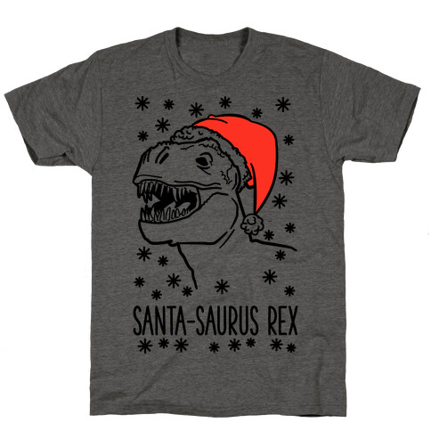 Santa-Saurus Rex T-Shirt