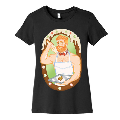 The Ginger Bread Man Womens T-Shirt
