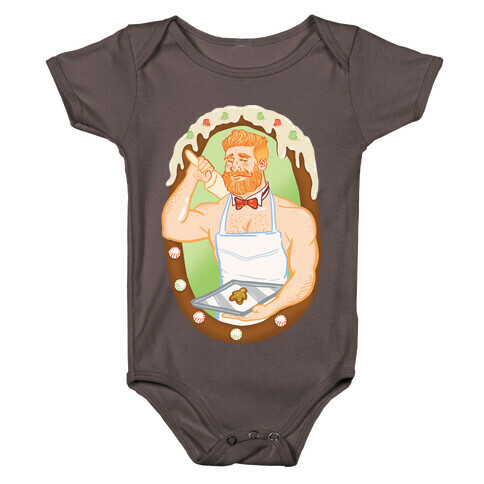 The Ginger Bread Man Baby One-Piece
