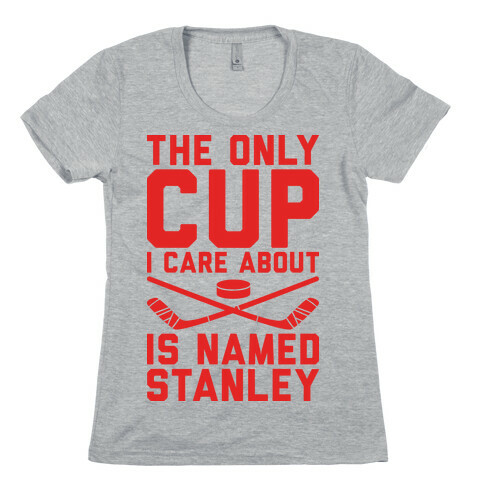 The Only Cup I Care About Is Named Stanley Womens T-Shirt