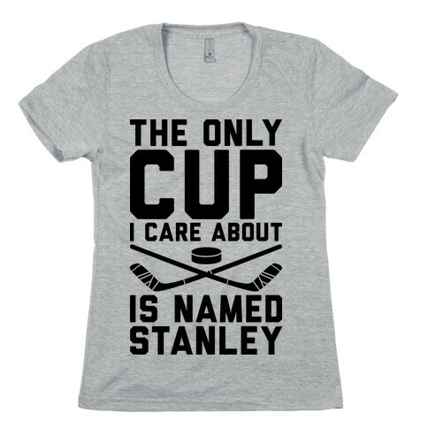 The Only Cup I Care About Is Named Stanley Womens T-Shirt
