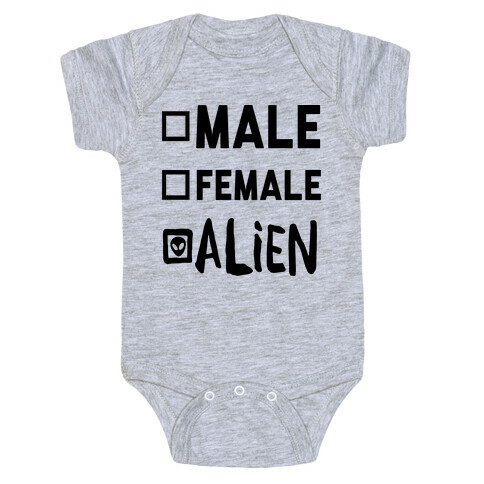 Male Female Alien Baby One-Piece