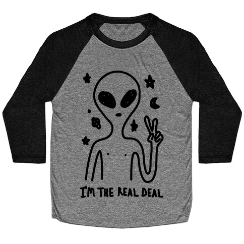 I'm The Real Deal Baseball Tee