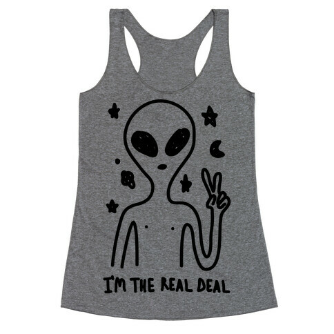 I'm The Real Deal Racerback Tank Top