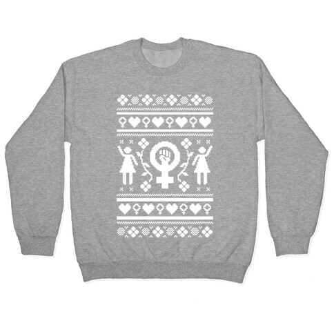 Girl Power Ugly Sweater  Pullover