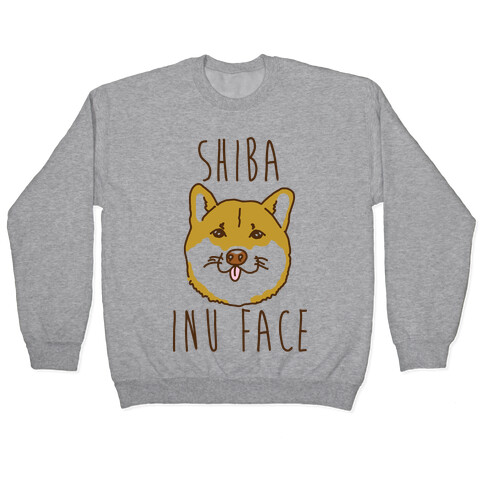 Shiba Inu Face Pullover