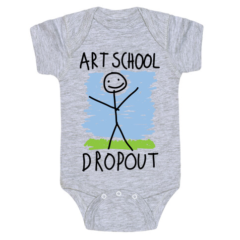 Art School Dropout Baby One-Piece