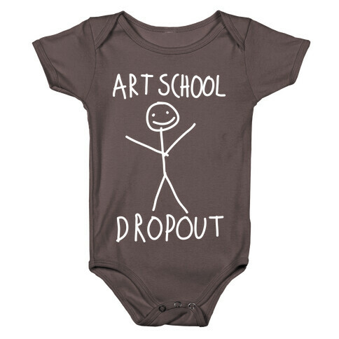 Art School Dropout Baby One-Piece