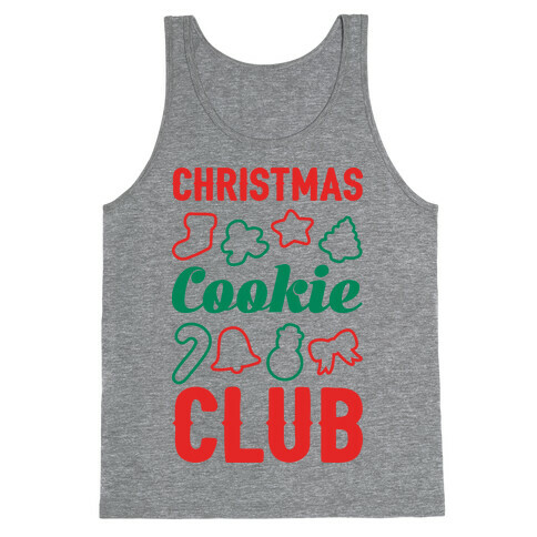 Christmas Cookie Club Tank Top