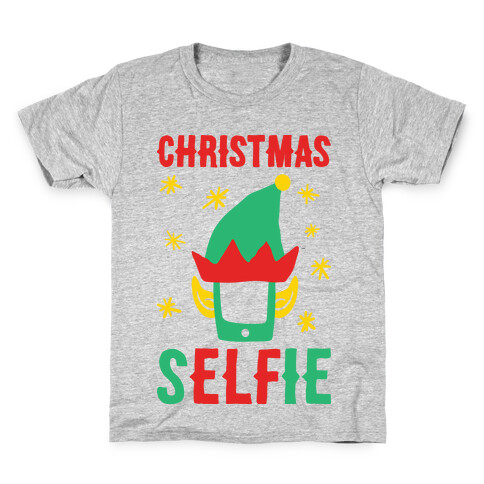 Christmas Selfie Kids T-Shirt