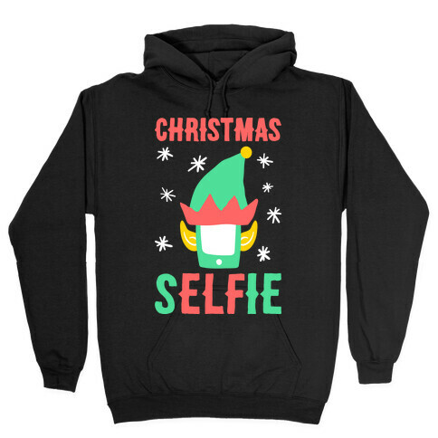 Christmas Selfie Hooded Sweatshirt
