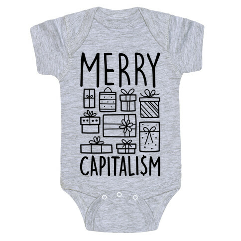 Merry Capitalism Baby One-Piece