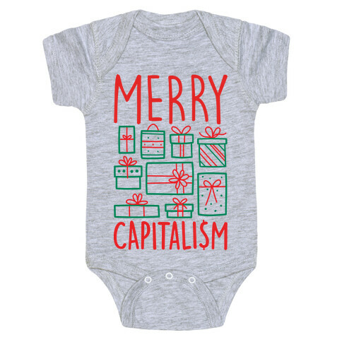 Merry Capitalism Baby One-Piece
