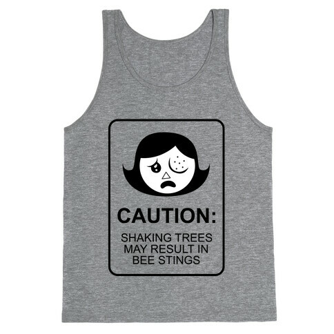 Caution: Bees Tank Top