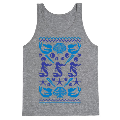 Ugly Mermaid Sweater Tank Top