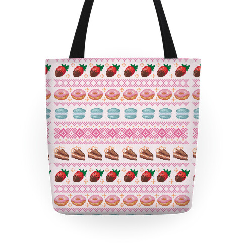 Ugly Dessert Sweater Pattern Tote