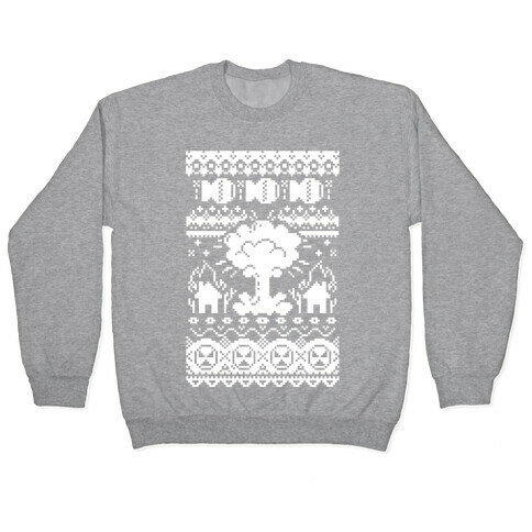 Nuclear Christmas Sweater Pattern Pullover