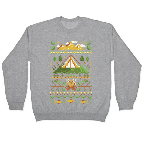 Ugly Camping Sweater Pullover